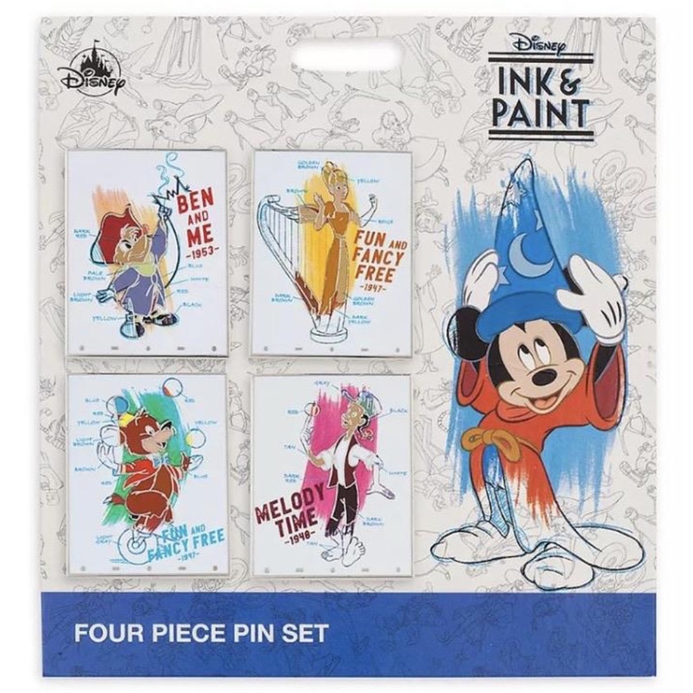 Disney Parks Pin Set - Ink & Paint Collectable